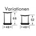 Faller 120191 2 Perrons H0