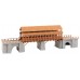 Faller 120527 Houten Spoorwegbrug H0