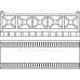 Faller 120534 Vakwerkbrug H0 Faller 120534 Vakwerkbrug H0