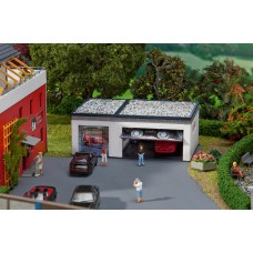 Faller 130319 Dubbele Garage Met Aandrijving H0 Faller 130319 Dubbele Garage Met Aandrijving H0