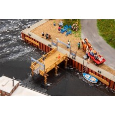 Faller 130511 Scheepsaanlegsteiger (12/23) * H0 Faller 130511 Scheepsaanlegsteiger (12/23) * H0
