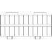 Faller 130801 Flatgebouw P2 Basisverpakking H0
