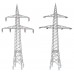 Faller 130898 2 Hoogspanningsmasten (110 Kv) H0