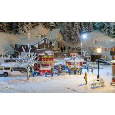 Faller 134001 Kerstmarktkraampjes (10/23) * H0