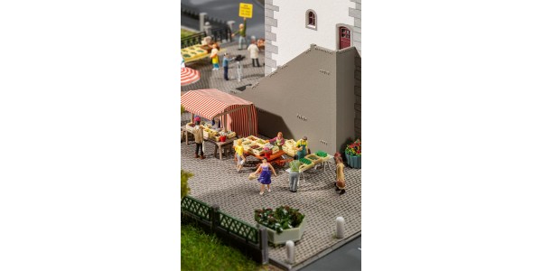 Faller 151670 Weekmarkt I H0