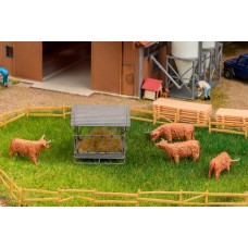 Faller 151926 Hooglanders Rood (11/23) * H0