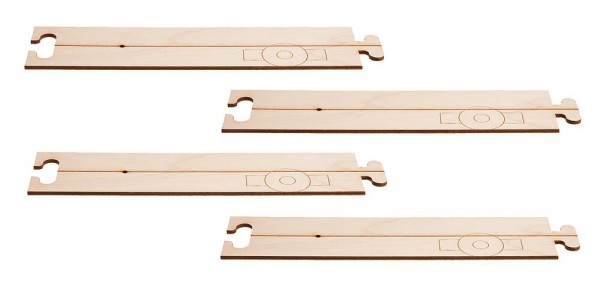 Faller 161911 Laser-Street Wegelement Recht H0