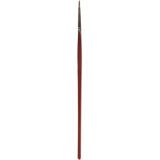 Faller 172103 Ronde Kwast Met Bruine Punt, Synthetisch, Maat 0/2 H0, TT, N, Z