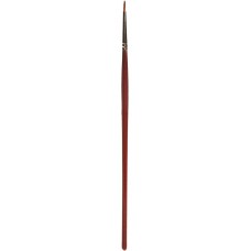 Faller 172104 Ronde Kwast Met Bruine Punt, Synthetisch, Maat 0 H0, TT, N, Z