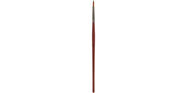 Faller 172107 Ronde Kwast Met Bruine Punt, Synthetisch, Maat 3 H0, TT, N, Z