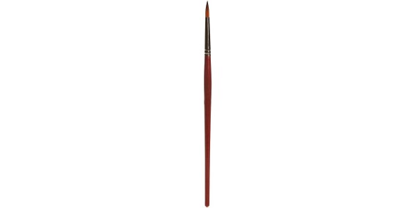 Faller 172108 Ronde Kwast Met Bruine Punt, Synthetisch, Maat 4 H0, TT, N, Z