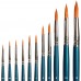 Faller 172143 Ronde Kwast, Synthetisch, Maat 1 H0, TT, N, Z