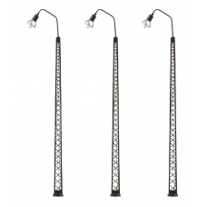 Faller 180117 Led-Vakwerkmast-Booglamp Warm Wit 3 Stuks H0