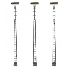Faller 180118 Led-Vakwerkmast-Opzetarmatuur Warm Wit 3 Stuks H0