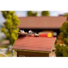 Faller 180239 Figuren-Set Met Sound Ooievaars H0