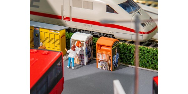 Faller 180341 Textielcontainers 4 St. H0