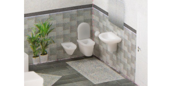 Faller 180355 Badkamer Inrichting H0
