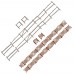 Faller 180406 4 Tuin- En Weidehekken, 2360 Mm H0