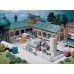Faller 180433 Ijzeren Industrie-Omheining, 1010 Mm H0