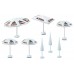 Faller 180440 8 Parasols H0
