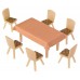 Faller 180442 4 Tafels En 24 Stoelen H0