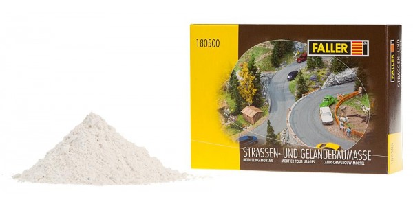 Faller 180500 Modelleermortel, 500 G H0, TT, N, Z