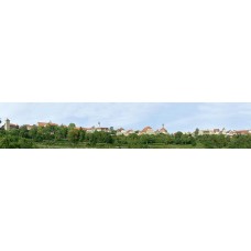 Faller 180509 Modelachtergrond Provinciestad H0, TT, N