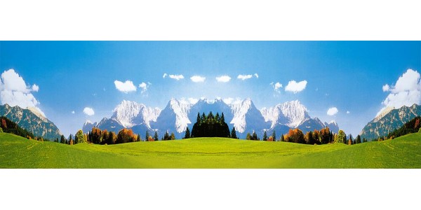 Faller 180513 Modelachtergrond Karwendelgebirge H0, TT, N