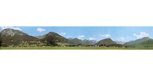 Faller 180516 Modelachtergrond Oberstdorf H0, TT, N