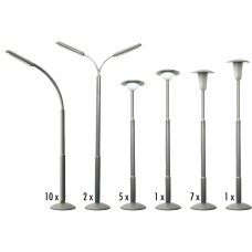 Faller 180538 Set Straatlantaarns H0