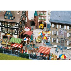 Faller 180582 Weekmarkt H0