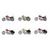 Faller 180603 6 Motorfietsen H0