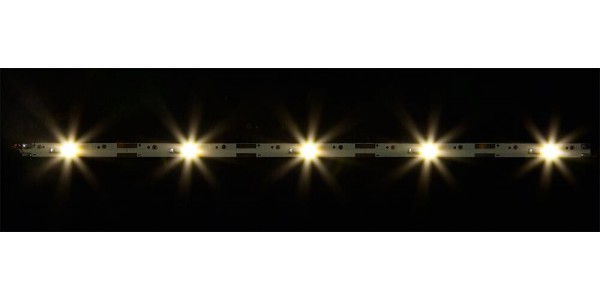 Faller 180654 2 Lichtstrips Met Ledverlichting, Warm Wit, Ooit 180 Mm H0, TT, N, Z