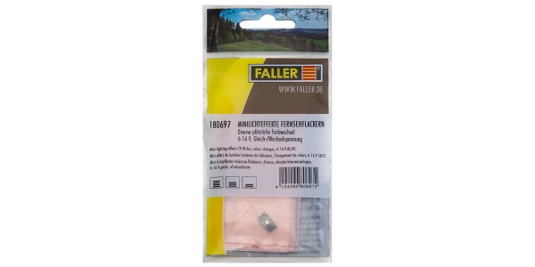 Faller 180697 Mini-Lichteffecten Televisie-Flakkeren H0, TT, N
