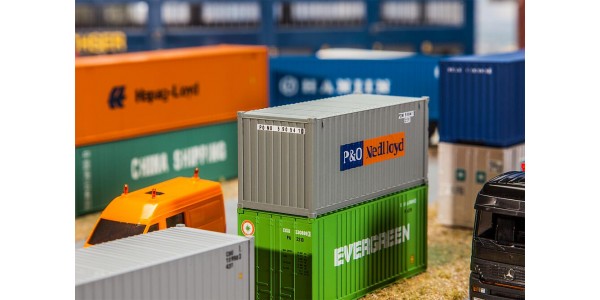 Faller 180824 20 Container P&O Nedlloyd H0