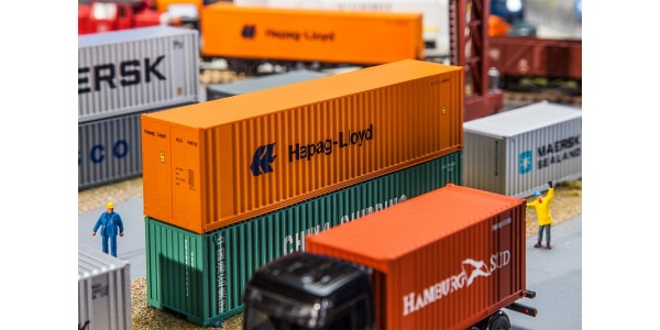 Faller 180841 40' Hi-Cube Container Hapag Lloyd H0