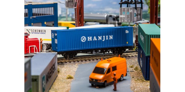 Faller 180842 40' Hi-Cube Container Hanjin H0