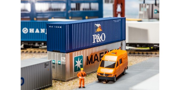 Faller 180843 40' Hi-Cube Container P&O H0