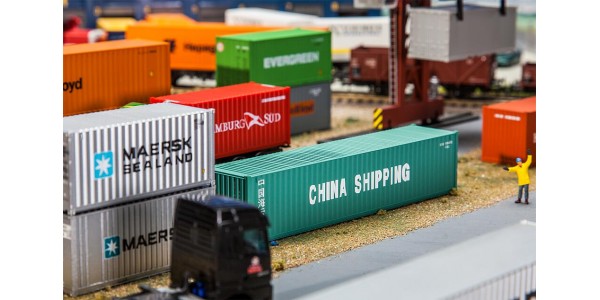 Faller 180844 40' Container China Shipping H0