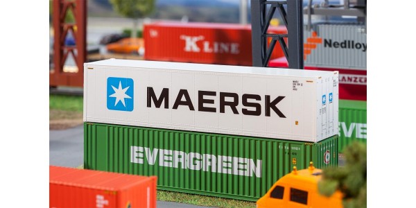 Faller 180847 40' Hi-Cube Refrigerator Container Maersk H0