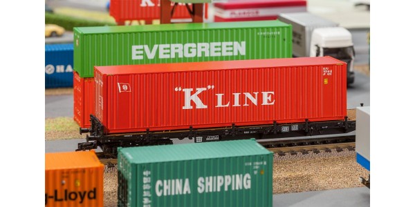 Faller 180848 40' Hi-Cube Container K-Line H0