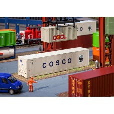 Faller 180851 40' Hi-Cube Koelkast-Container Cosco H0