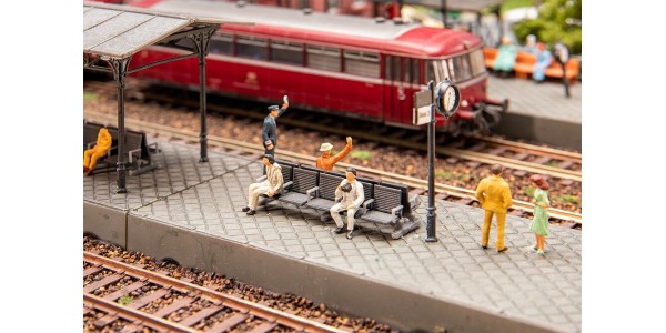 Faller 180867 Perronbanken 2 St. (4/23) * H0