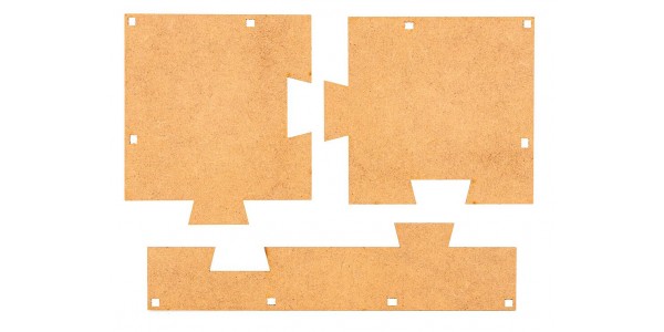 Faller 180889 Bodemplaten Basis-Set Goldbeck H0