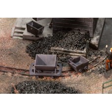 Faller 180916 2 Smalspoor Bakwagens En 2 Kipwagens Voor Hoe H0