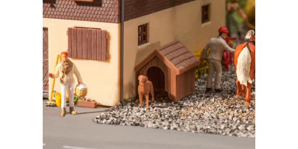 Faller 180939 Hondenhok Met Hond H0