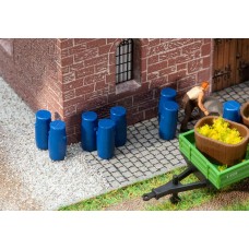 Faller 180970 9 Plastic Vaten H0