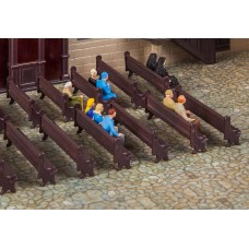 Faller 180989 7 Kerkbanken H0