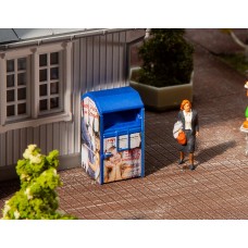 Faller 180992 Kledingcontainer Blauw H0