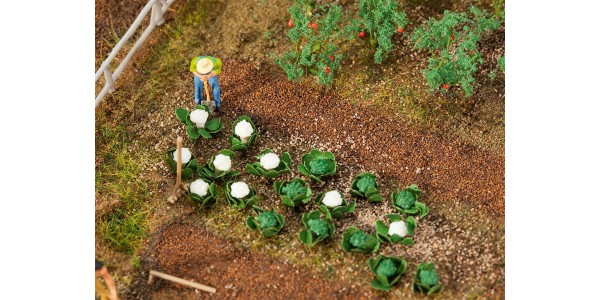 Faller 181257 10 Groene- En 10 Bloemkolen H0